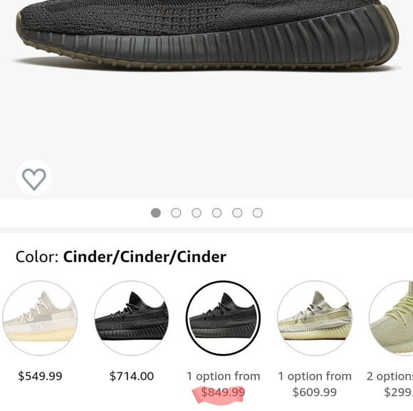 ADIDAS YEEZY BOOST - Picture 3 of 3